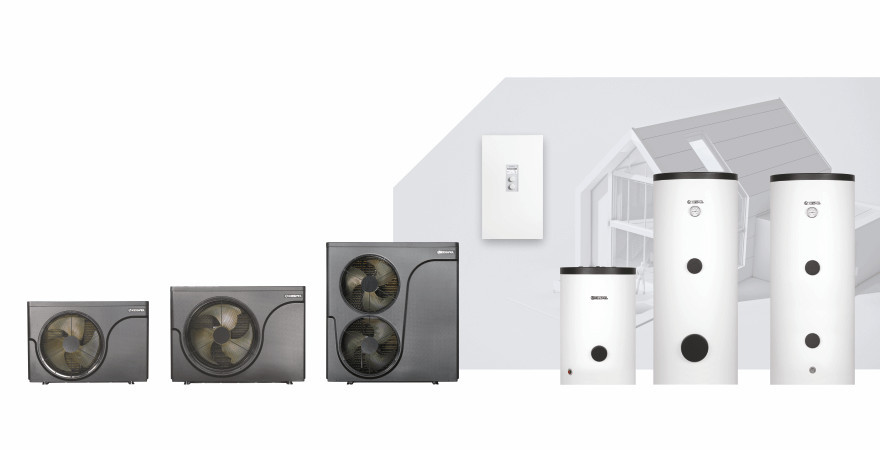 Select a configured heat pump-based heating system